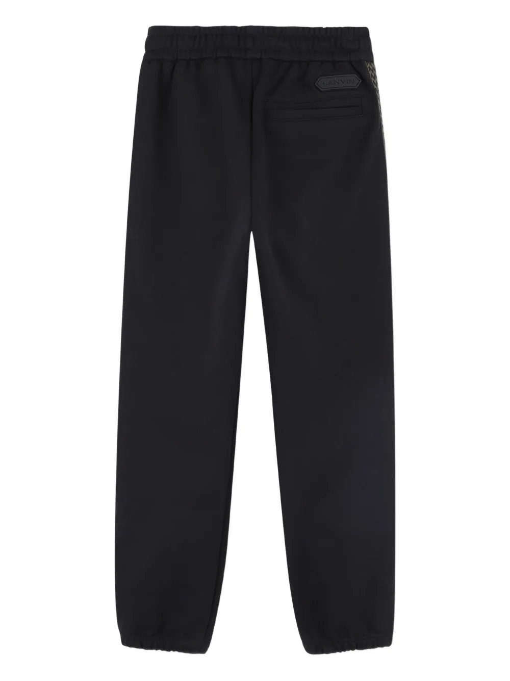 Lanvin Enfant Trainingsbroek met vlakken Zwart