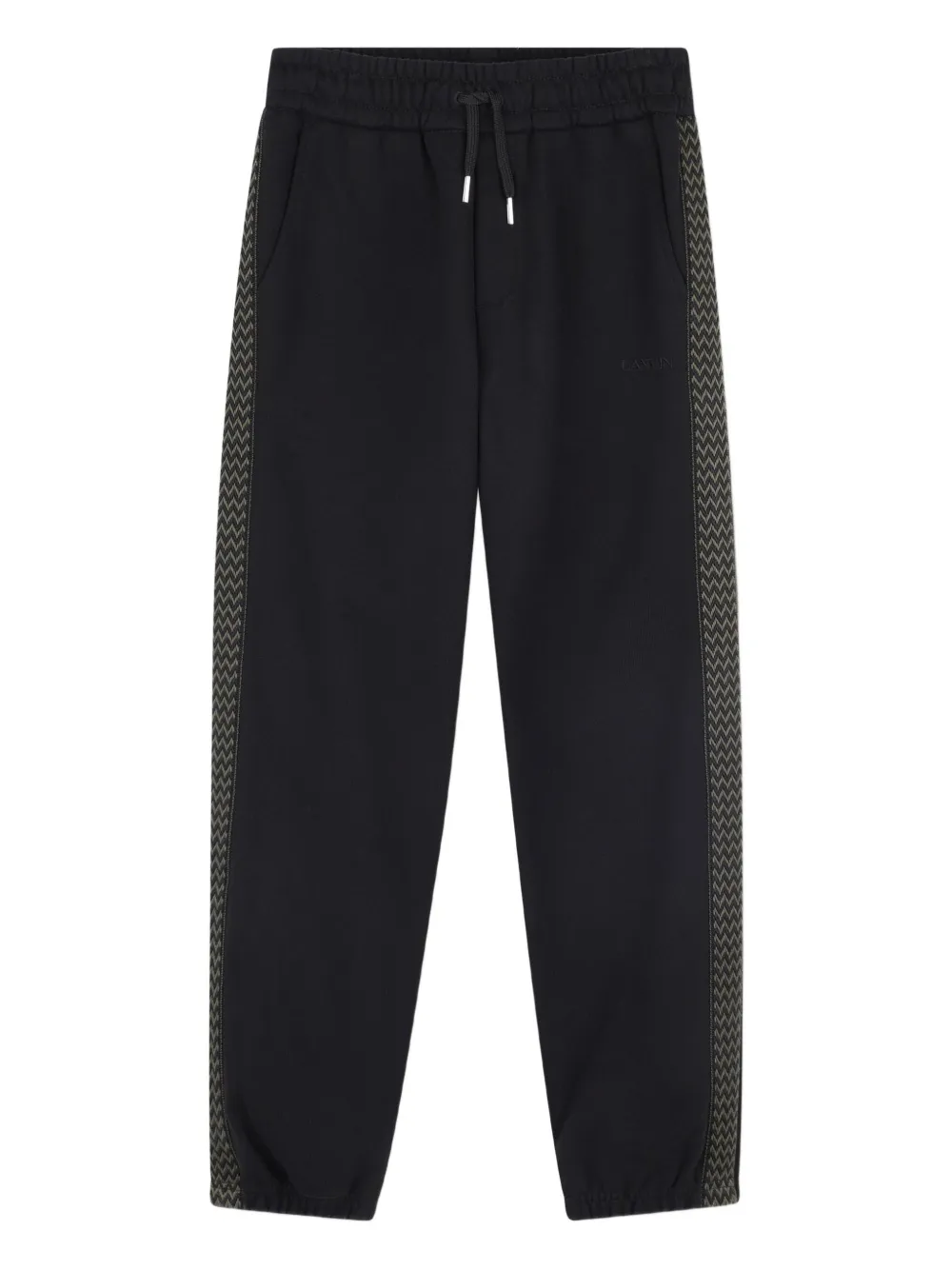 Lanvin Enfant Trainingsbroek met vlakken Zwart