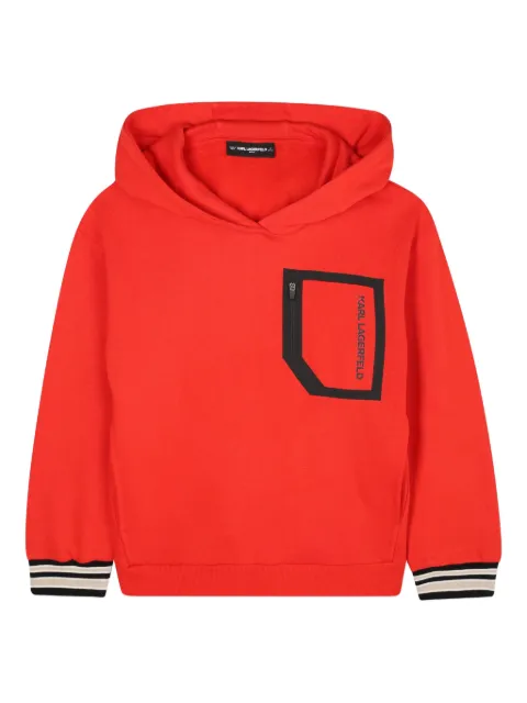 Karl Lagerfeld Kids logo-print hoodie