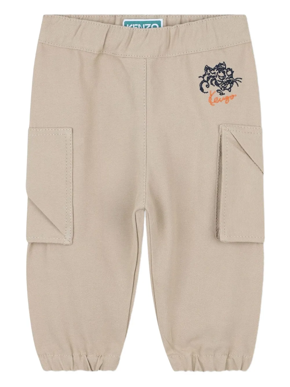 Kenzo Kids Cargo broek Beige