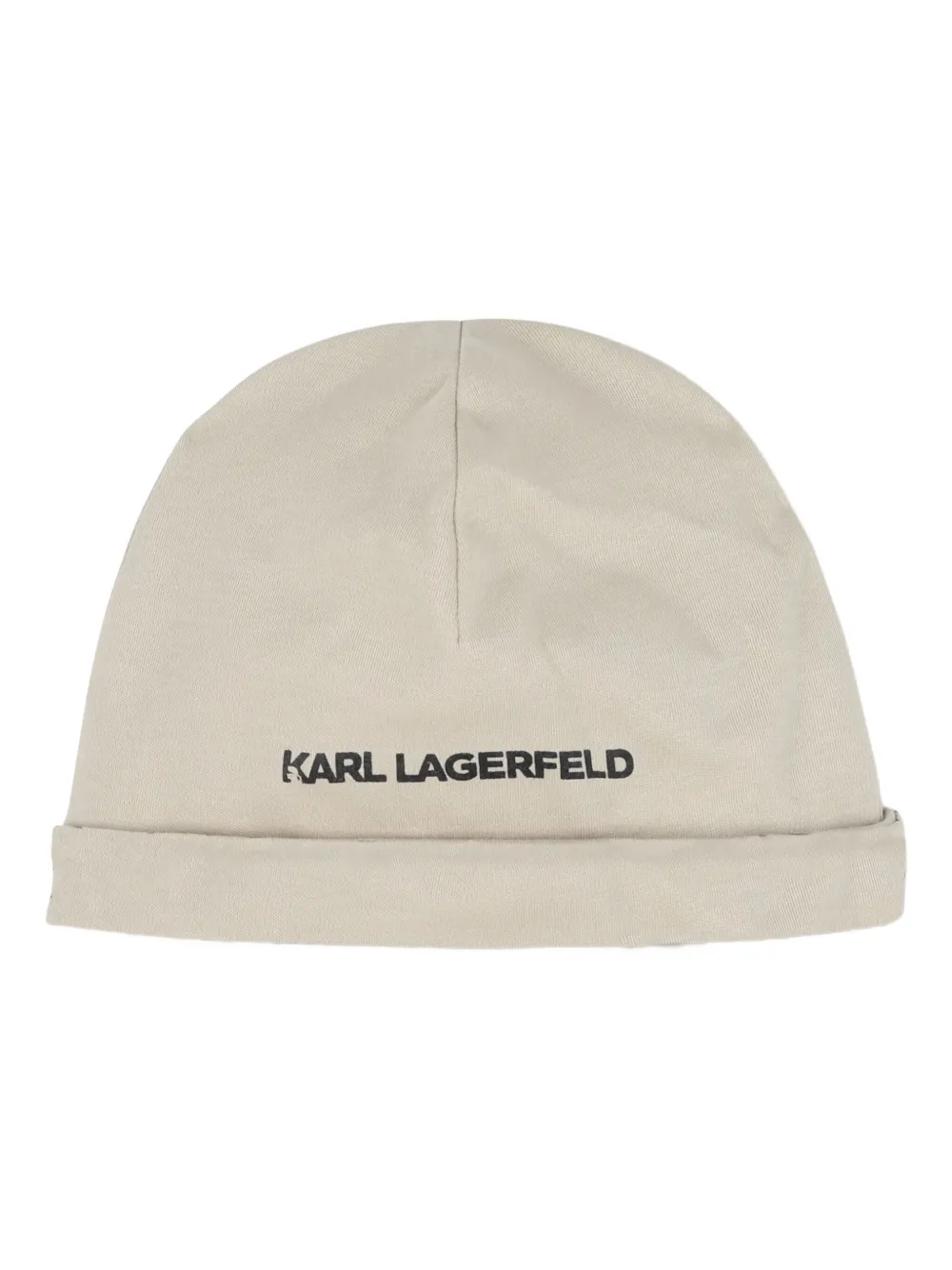 Karl Lagerfeld Kids Romperset met Ikon-print Beige