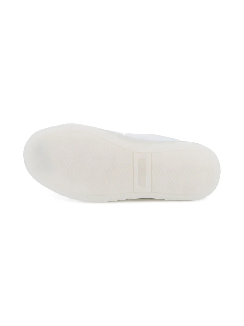 Karl Lagerfeld Kids Leren sneakers Wit