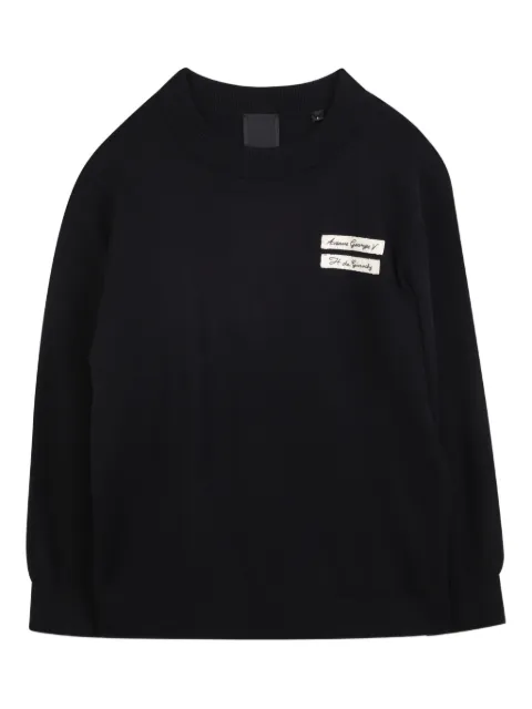 Givenchy Kids Felpa con applicazione