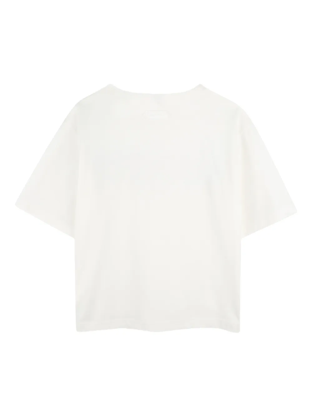 Lanvin Enfant T-shirt met grafische print Wit