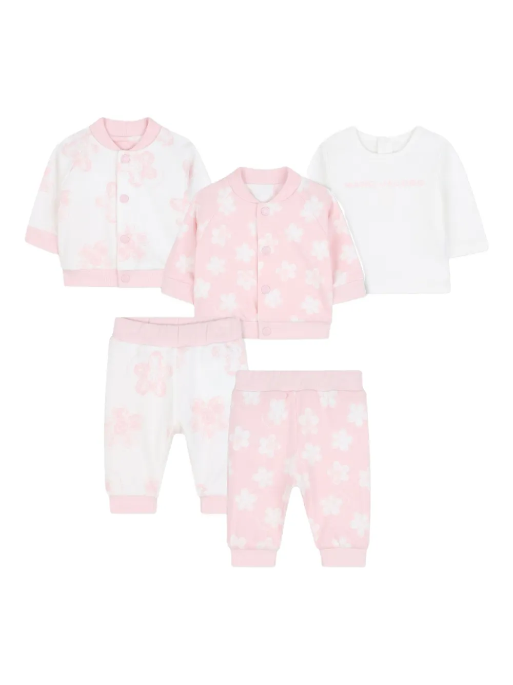 Marc Jacobs Kids Omkeerbaar 3-delig set Roze