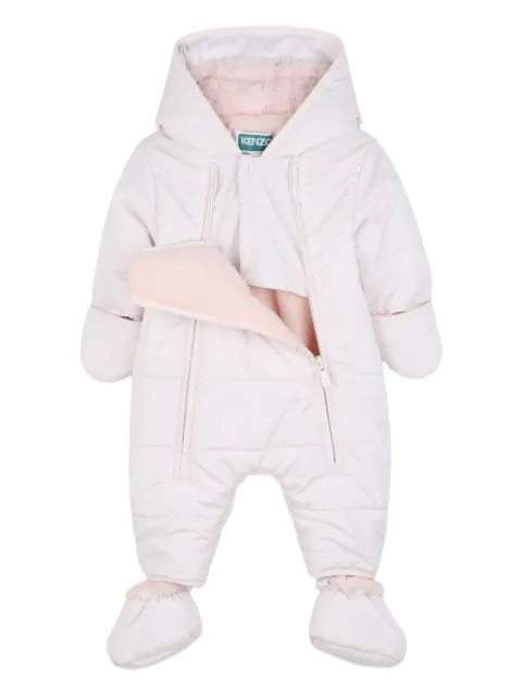Kenzo Kids padded hooded snowsuit