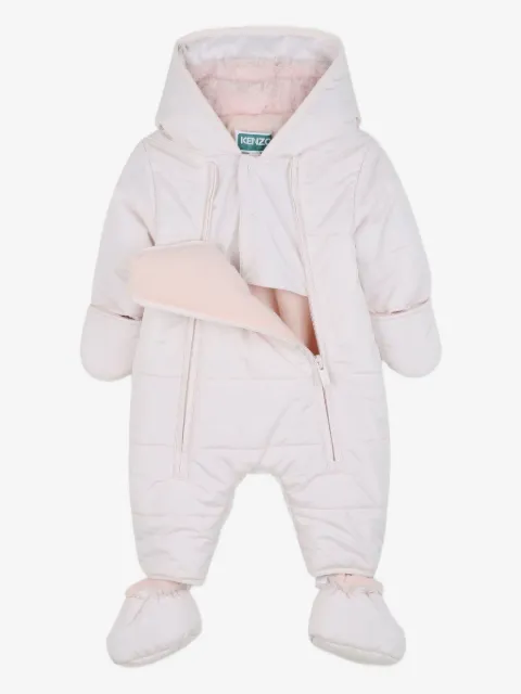 Kenzo Kids padded hooded snowsuit