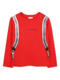 Marc Jacobs Kids graphic-print long-sleeve T-shirt - Red