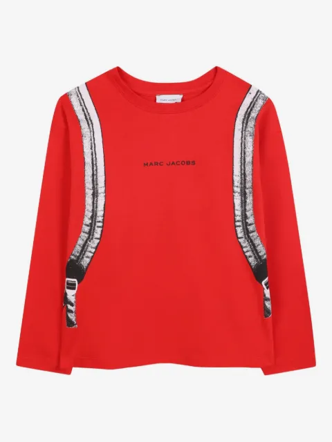 Marc Jacobs Kids playera manga larga con estampado gráfico
