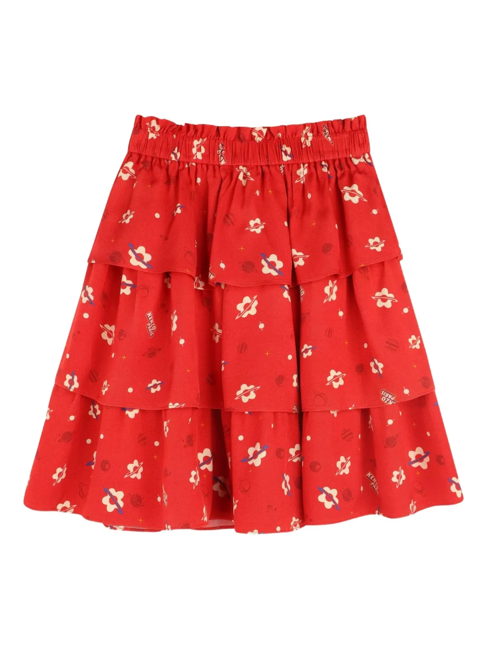 Kenzo Kids Rok met ruches Rood