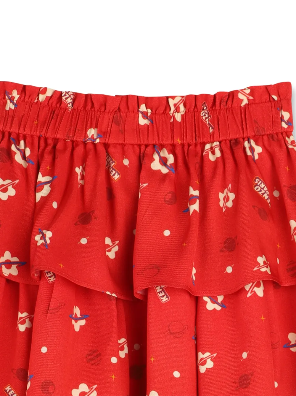 Kenzo Kids Rok met ruches Rood