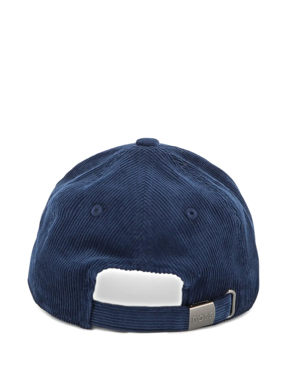 BOSS Kidswear Ribfluwelen pet Blauw