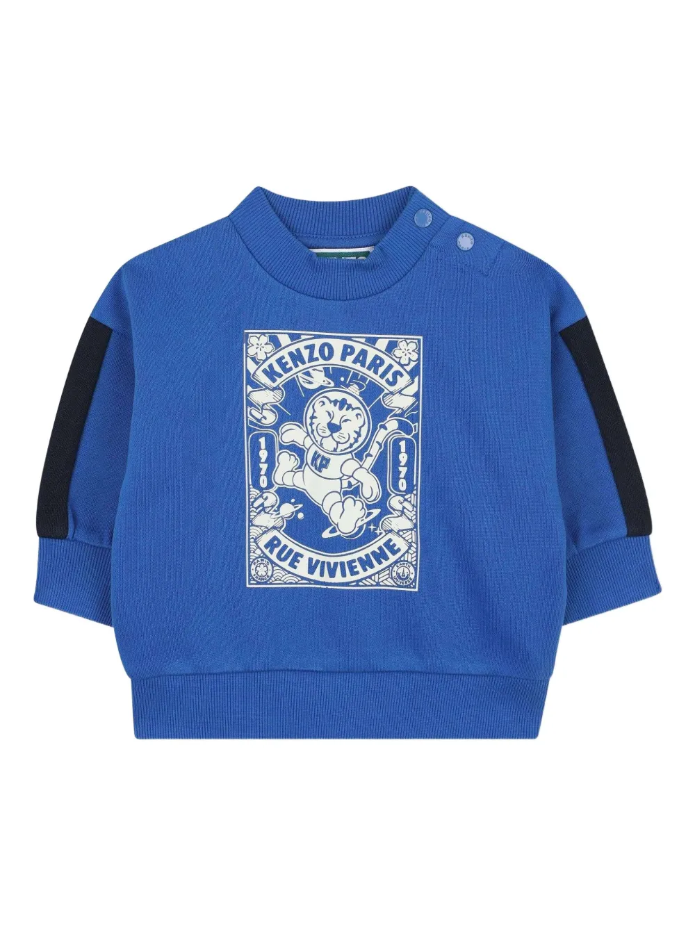 Kenzo Graphic-print Tracksuit Set In Blue