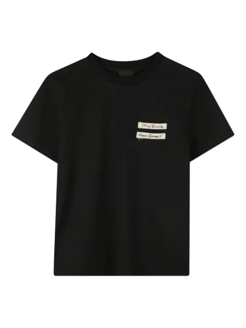 Givenchy Kids T-Shirt mit Patch-Detail