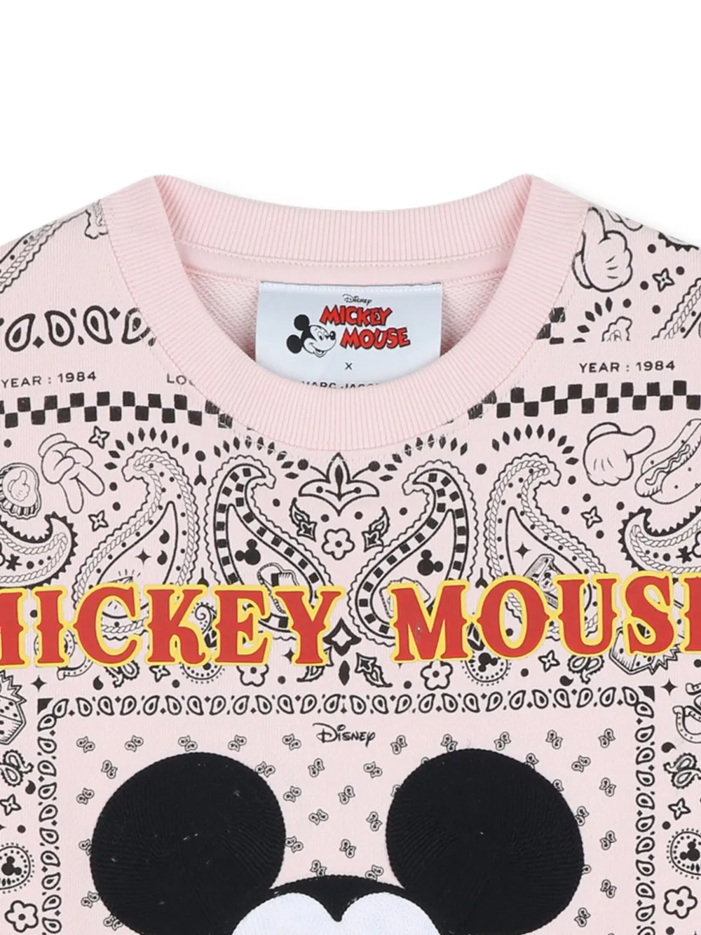 Marc Jacobs Kids Sweater met paisley-print Roze