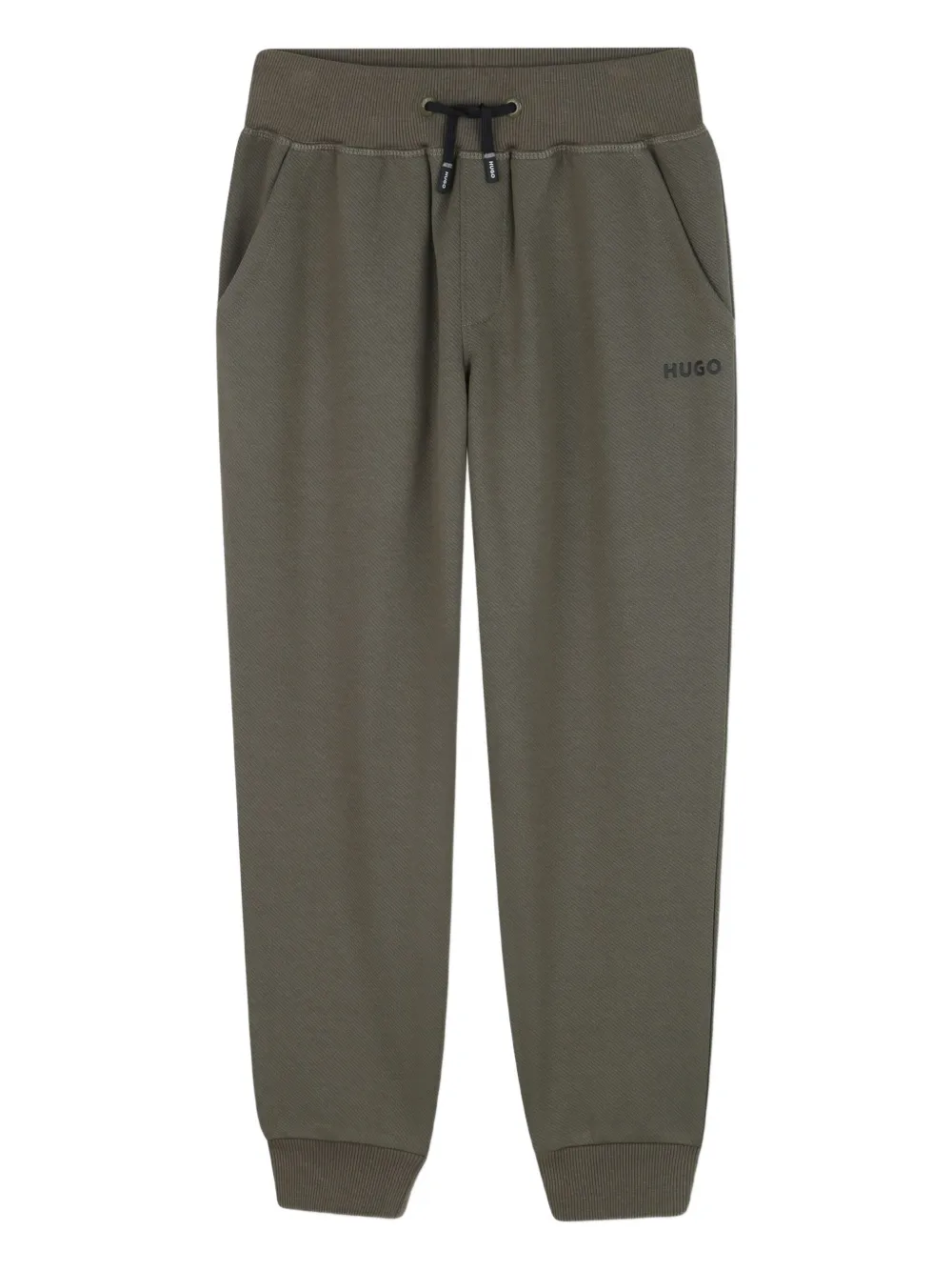 HUGO KIDS logo-detailed sweatpants | Green | Image 1