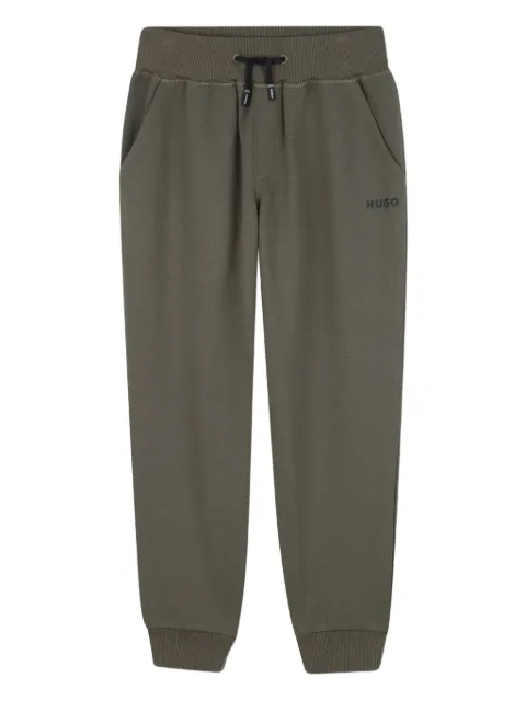 HUGO KIDS logo-detailed sweatpants