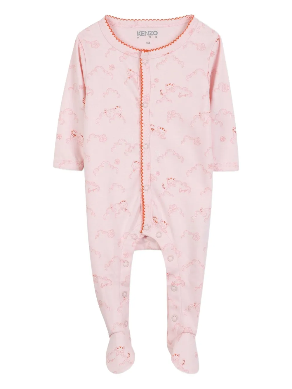 Kenzo Kids Pyjama met print Roze