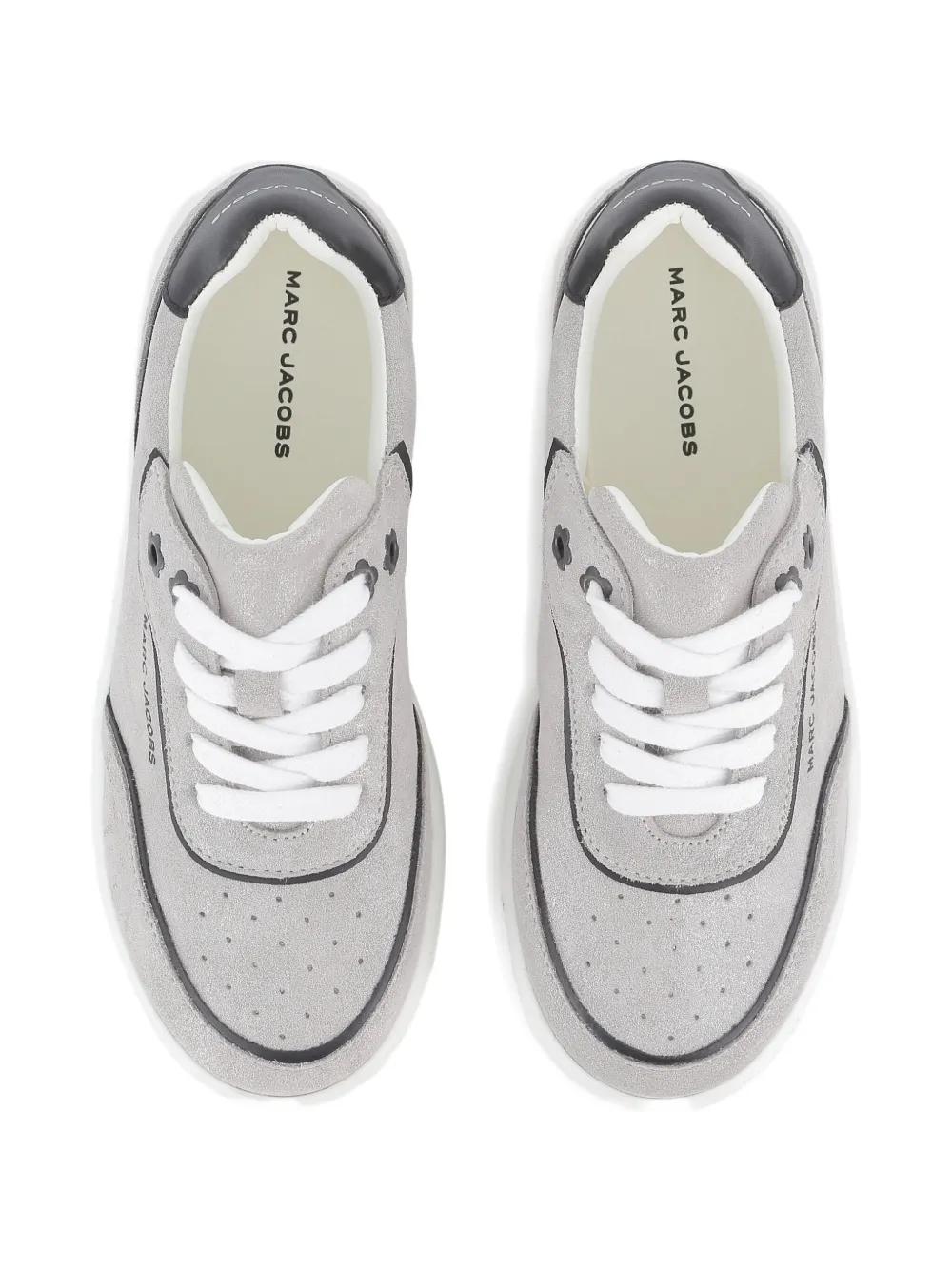 Marc Jacobs Kids logo-print sneakers Grey