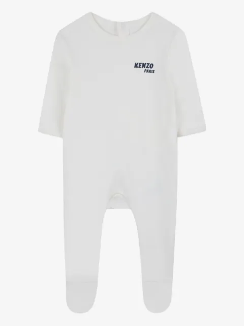 Kenzo Kids geometric-print long-sleeve pajamas (set of two)