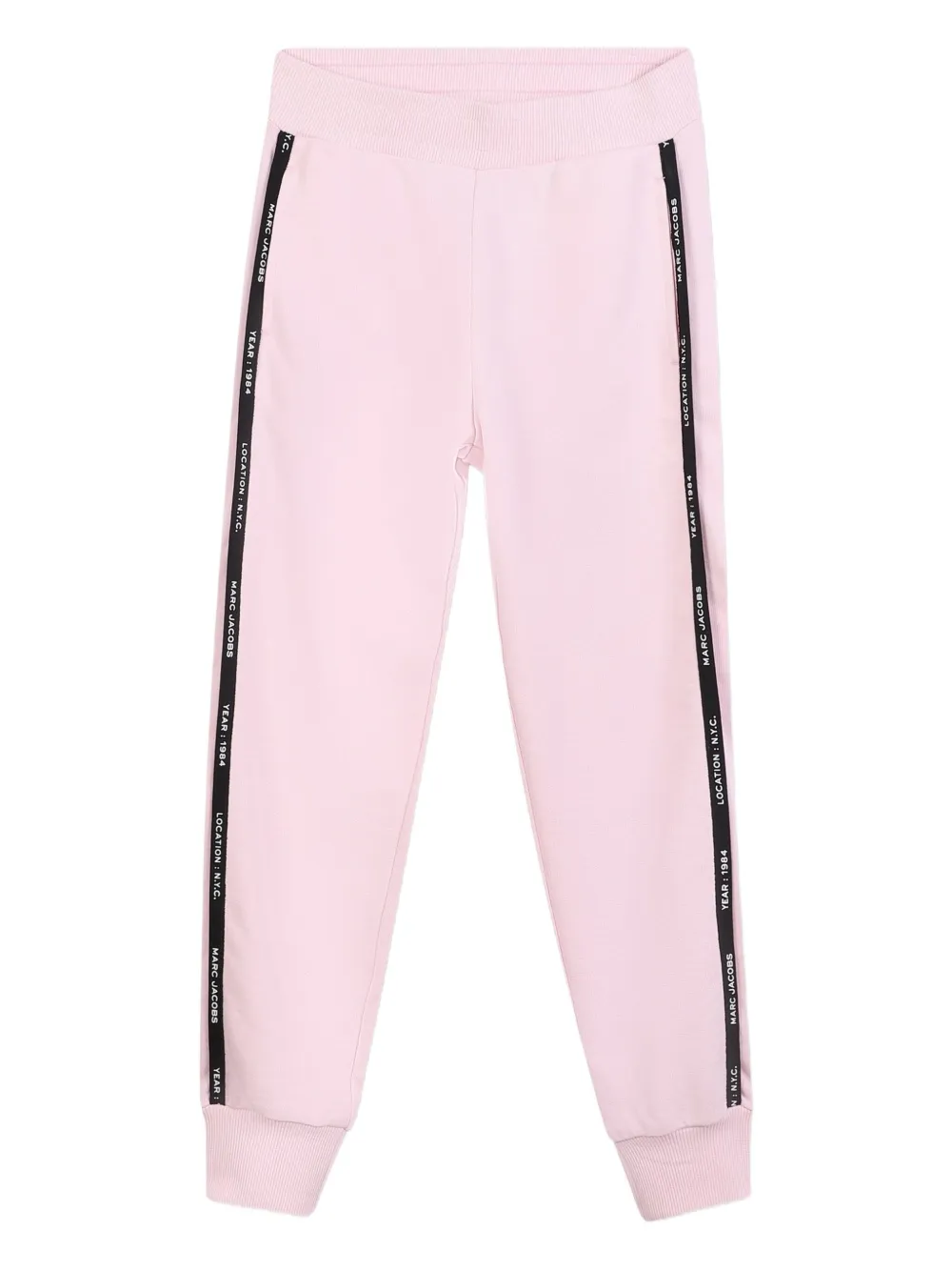Marc Jacobs Kids organic cotton track pants - ピンク Marc Jacobs Kids organic cotton track pants - ピンク