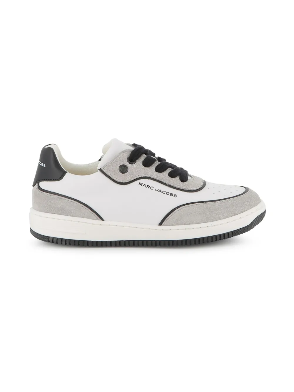 Marc Jacobs Kids panelled lace-up sneakers - Wit