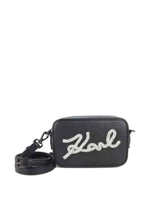Karl Lagerfeld Kids rhinestone-embellished shoulder bag