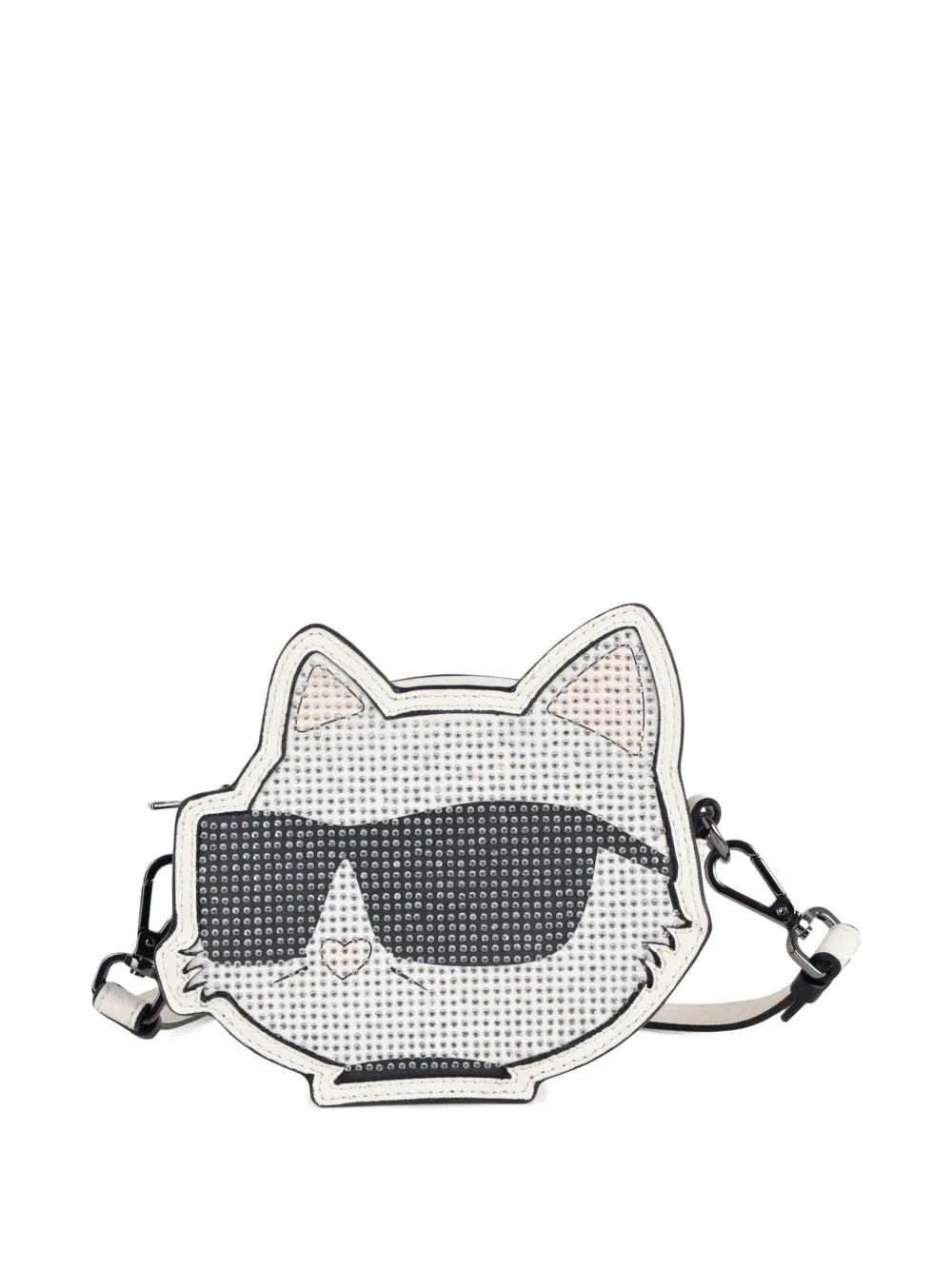 Karl Lagerfeld Kids Ikon crossbodytas Wit