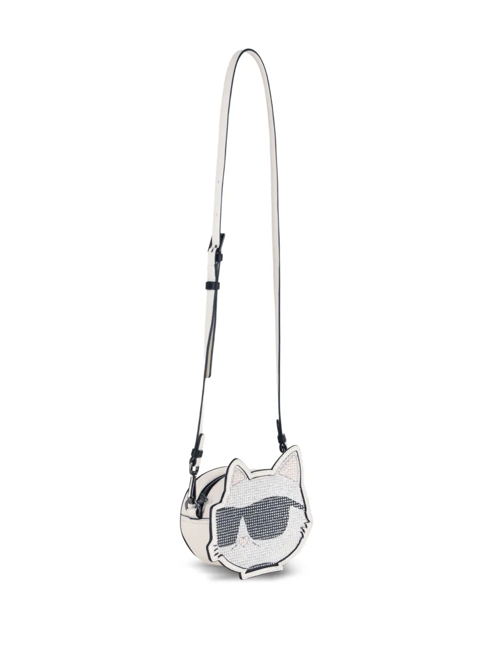 Karl Lagerfeld Kids Ikon crossbodytas Wit