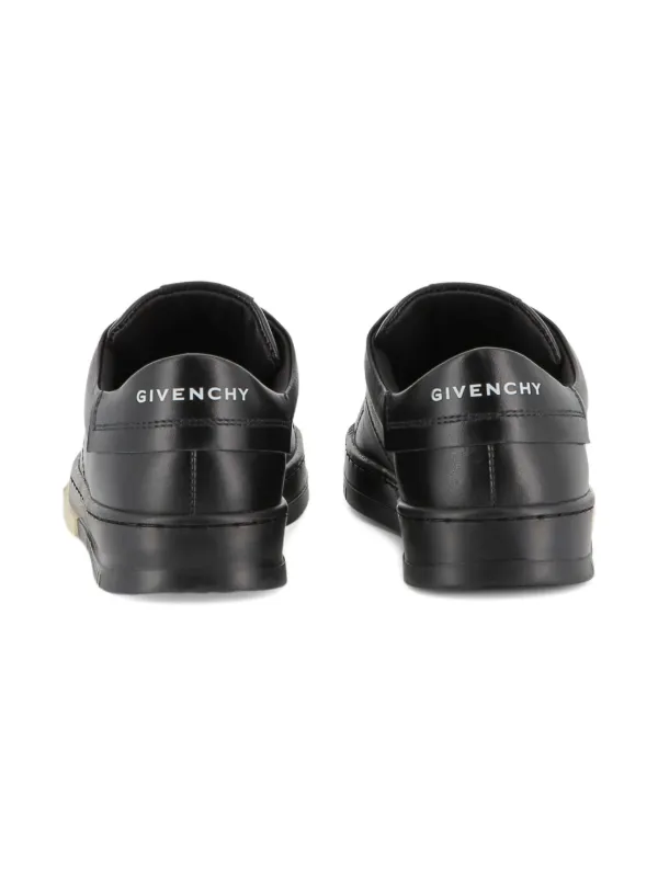 Givenchy Kids Leather low-top Sneakers Black FARFETCH IN
