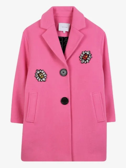Marc Jacobs Kids Cappotto con ricamo