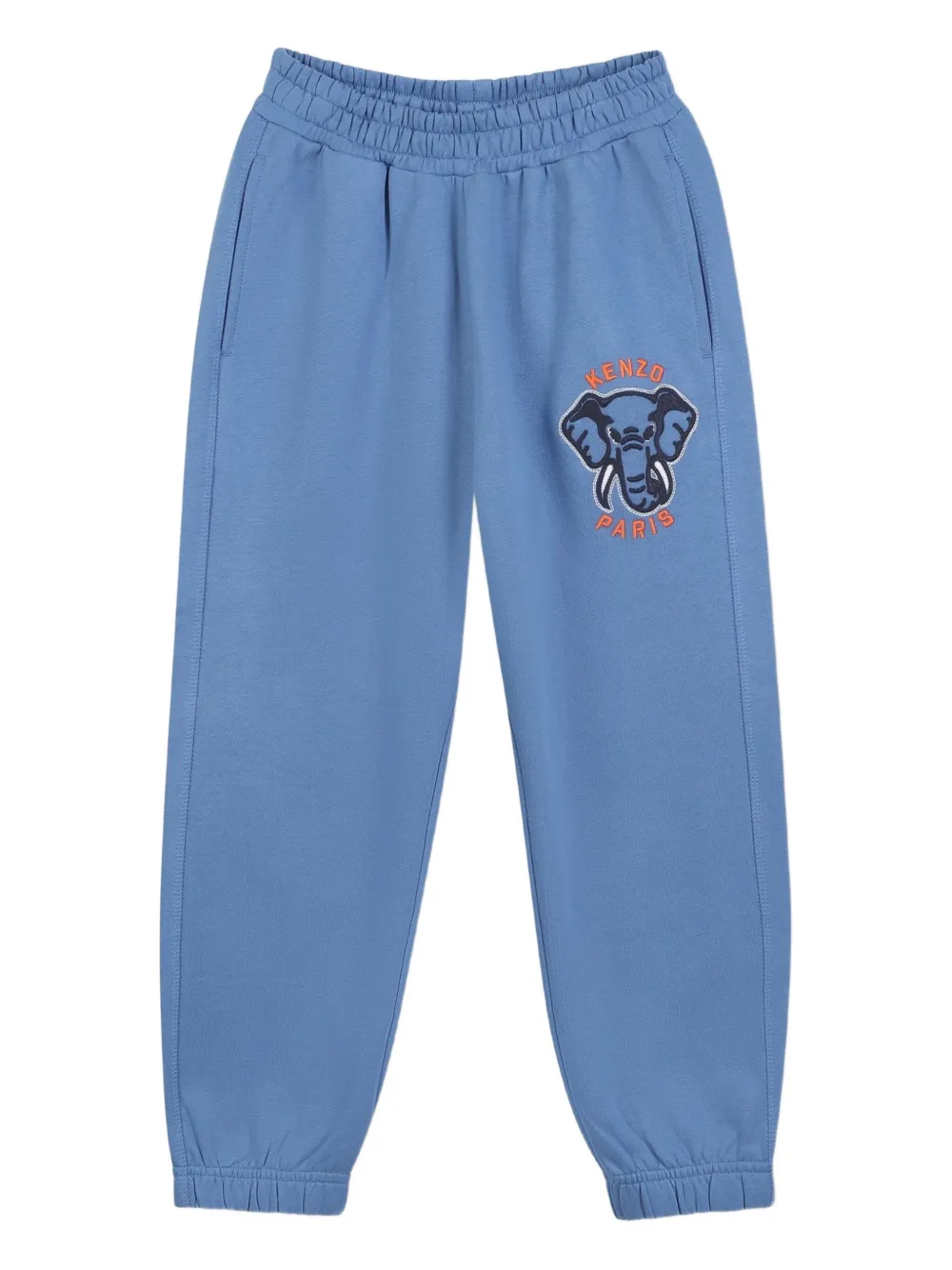 Kenzo Kids Trainingspak met olifantpatroon en capuchon Blauw