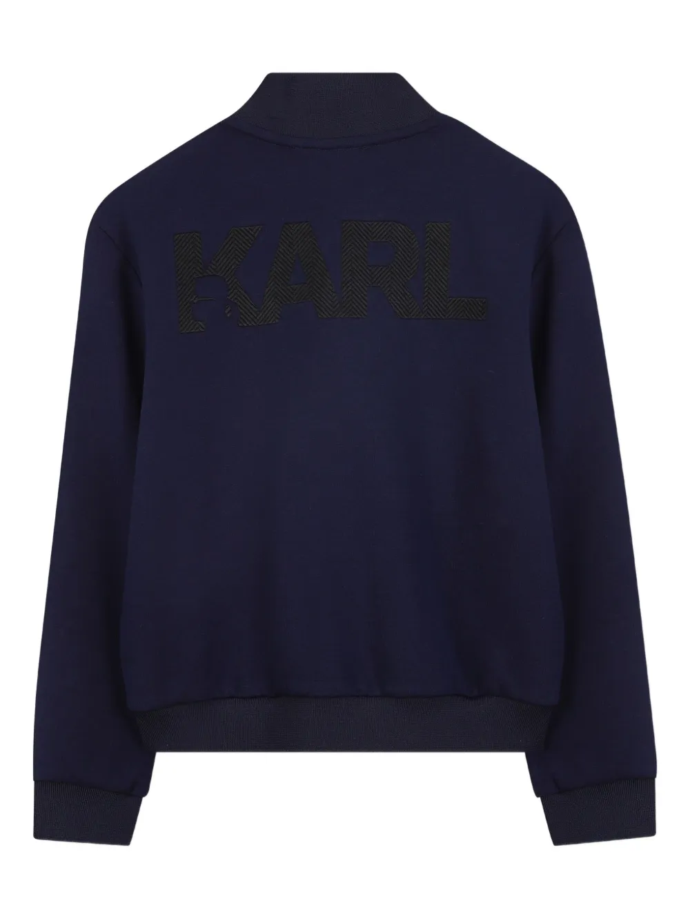 Karl Lagerfeld Kids Sweater met rits Blauw