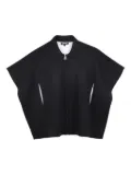 Dkny Kids zip-up cropped gilet - Black
