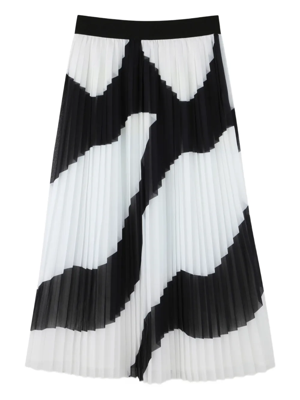Marc Jacobs Kids Maxi-plooirok Zwart