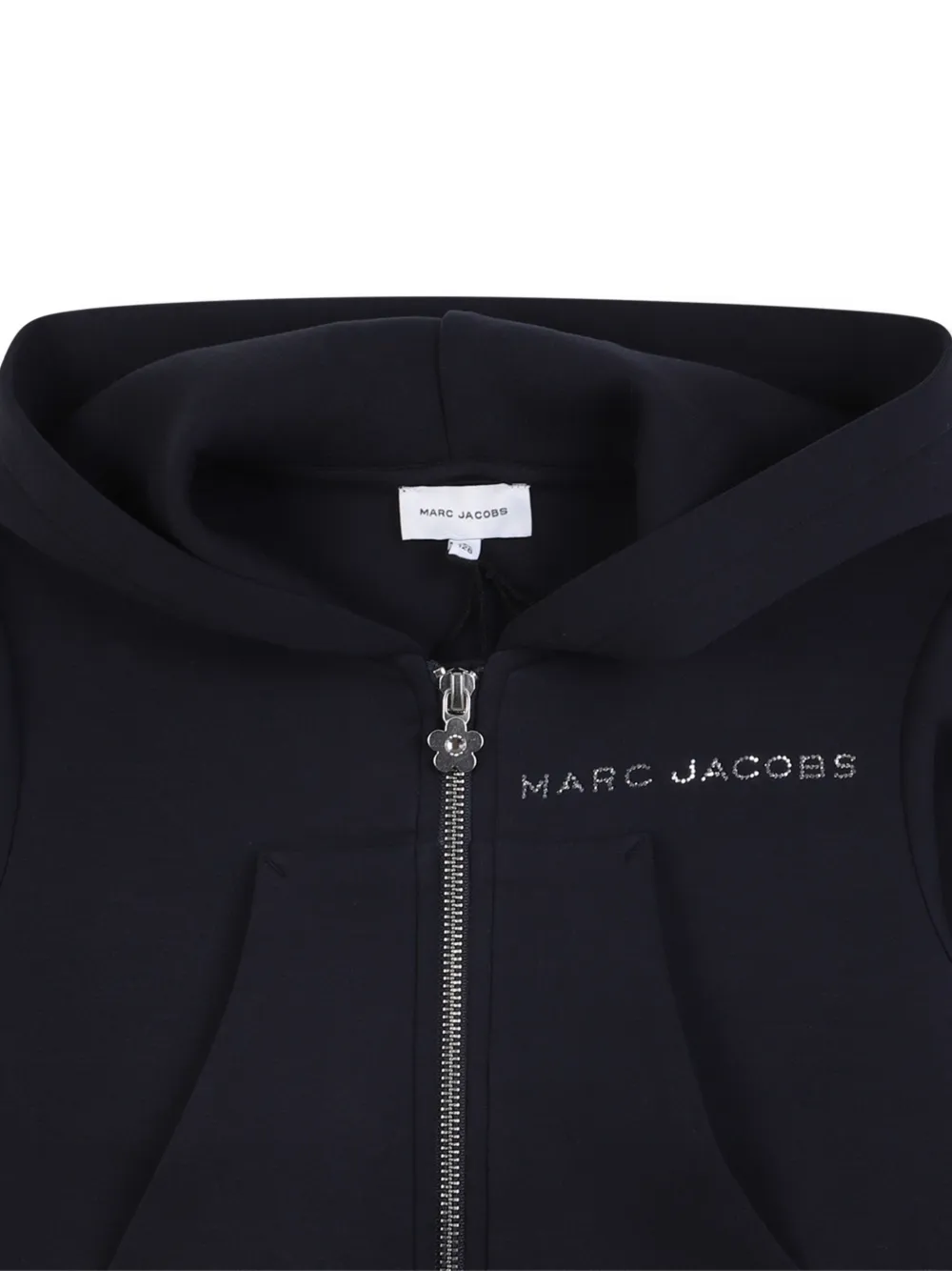 Marc Jacobs Kids Hoodie met logo Blauw
