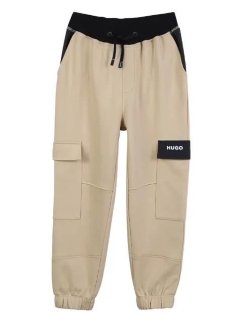 HUGO KIDS cargo sweatpants