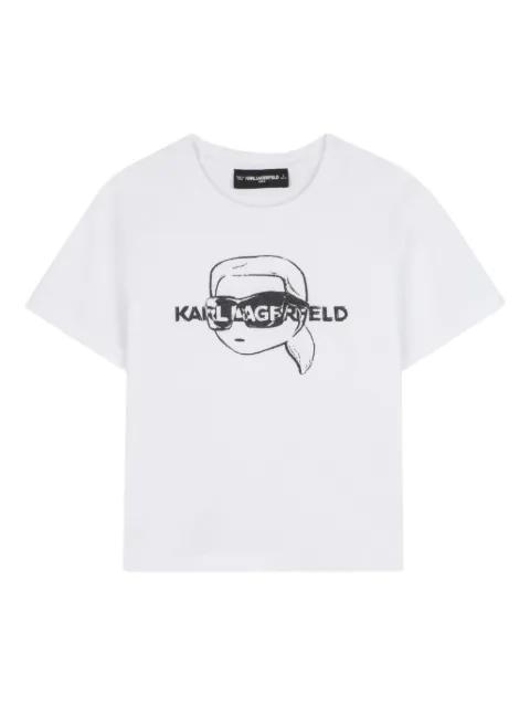 Karl Lagerfeld Kids Ikon-print T-shirt