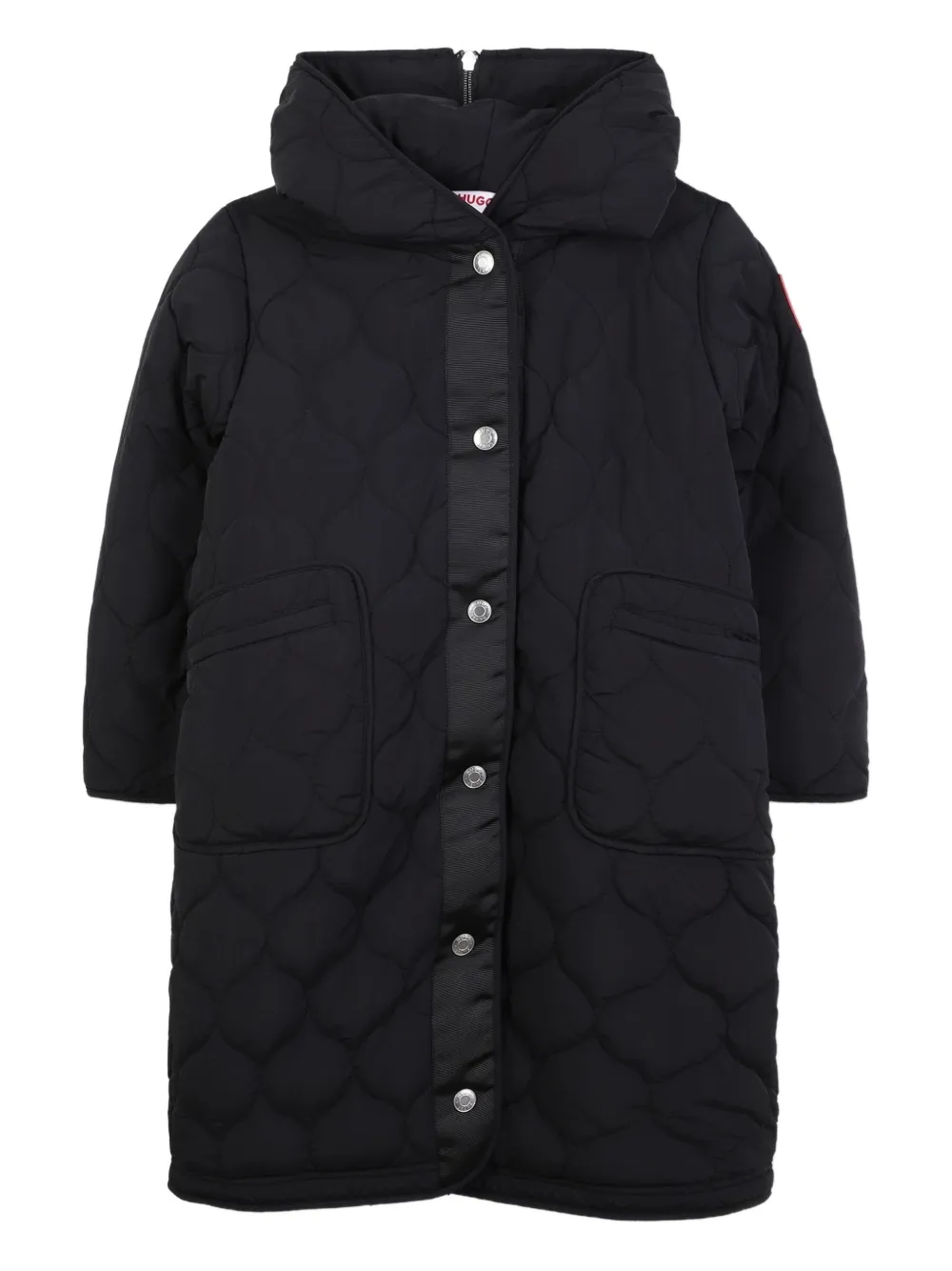 HUGO KIDS Parka met capuchon Zwart
