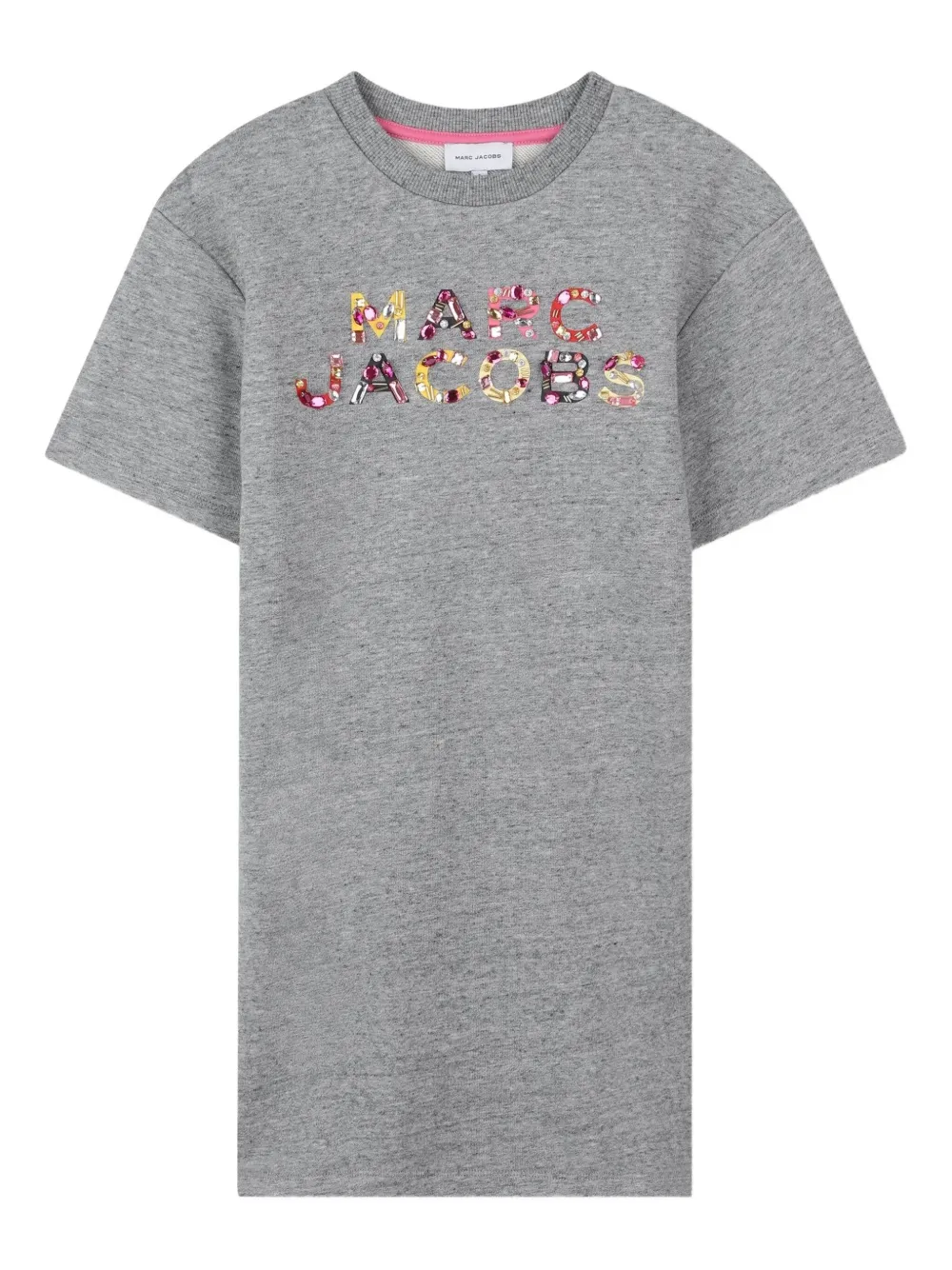 Marc Jacobs Kids フローラル Tシャツワンピース - グレー Marc Jacobs Kids フローラル Tシャツワンピース - グレー