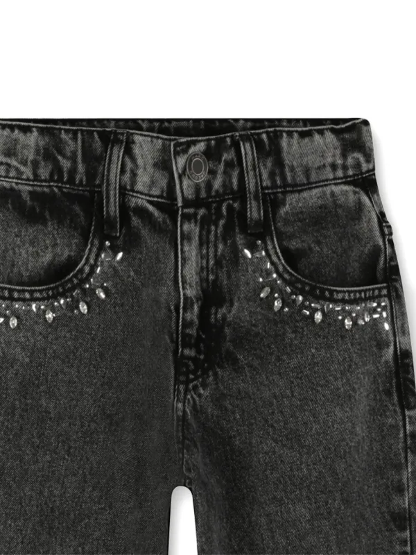 Marc Jacobs Kids Embellished Jeans | Black | FARFETCH