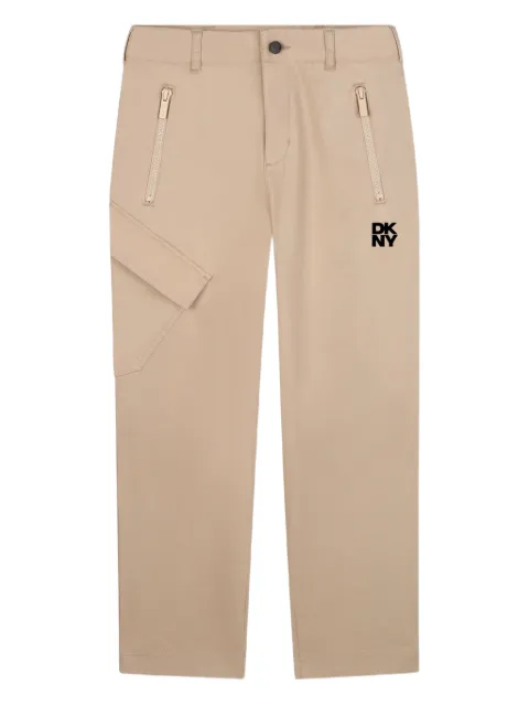Dkny Kids zip-pockets cargo trousers