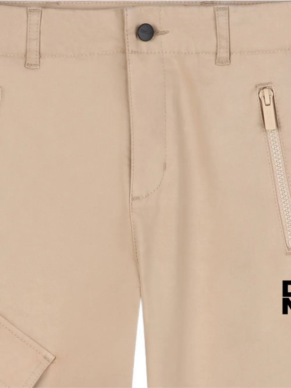 Dkny Kids Cargo broek met ritszak Beige