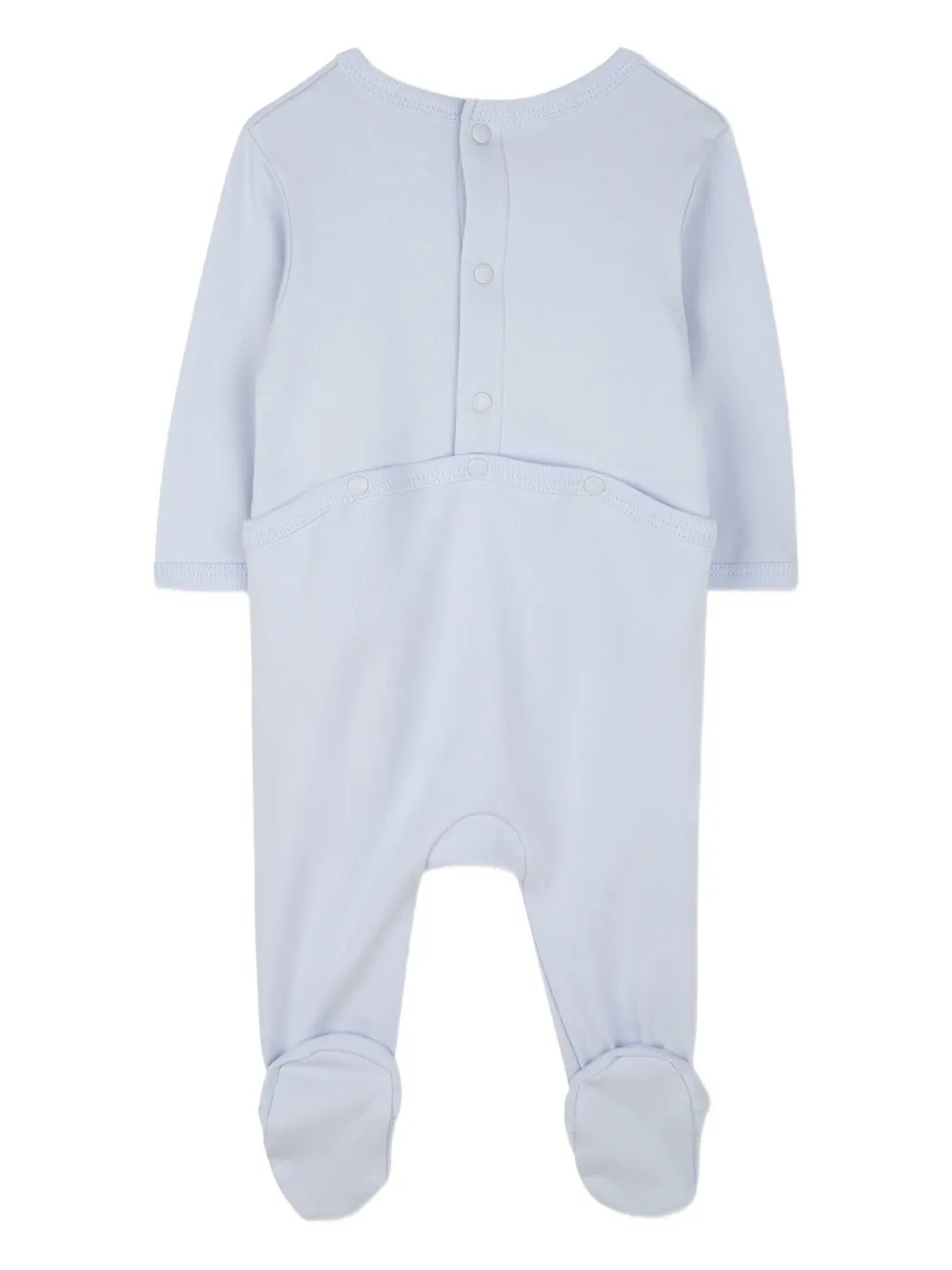 Kenzo Kids Romper met olifantprint Blauw