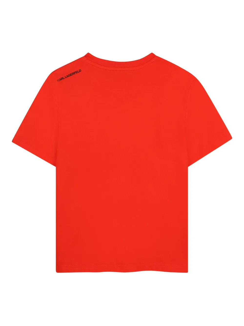 Karl Lagerfeld Kids T-shirt met grafische print Rood