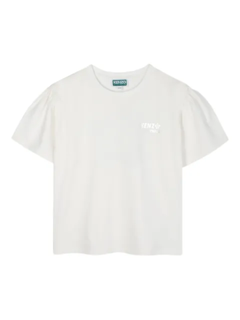 Kenzo Kids puff-sleeve T-shirt
