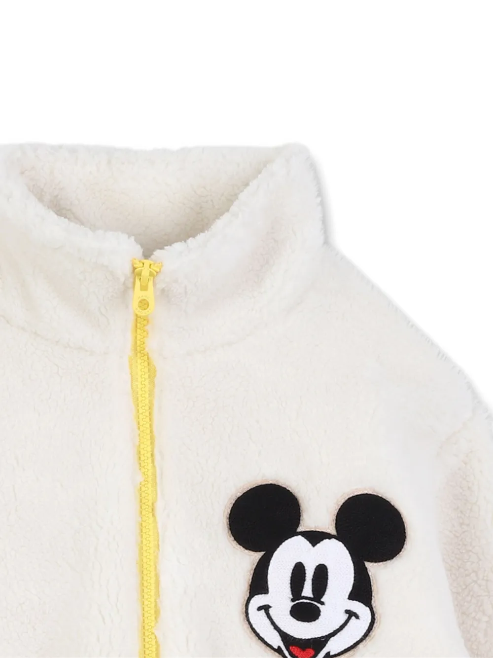 Marc Jacobs Fleece Zip-up Jacket In Neutral