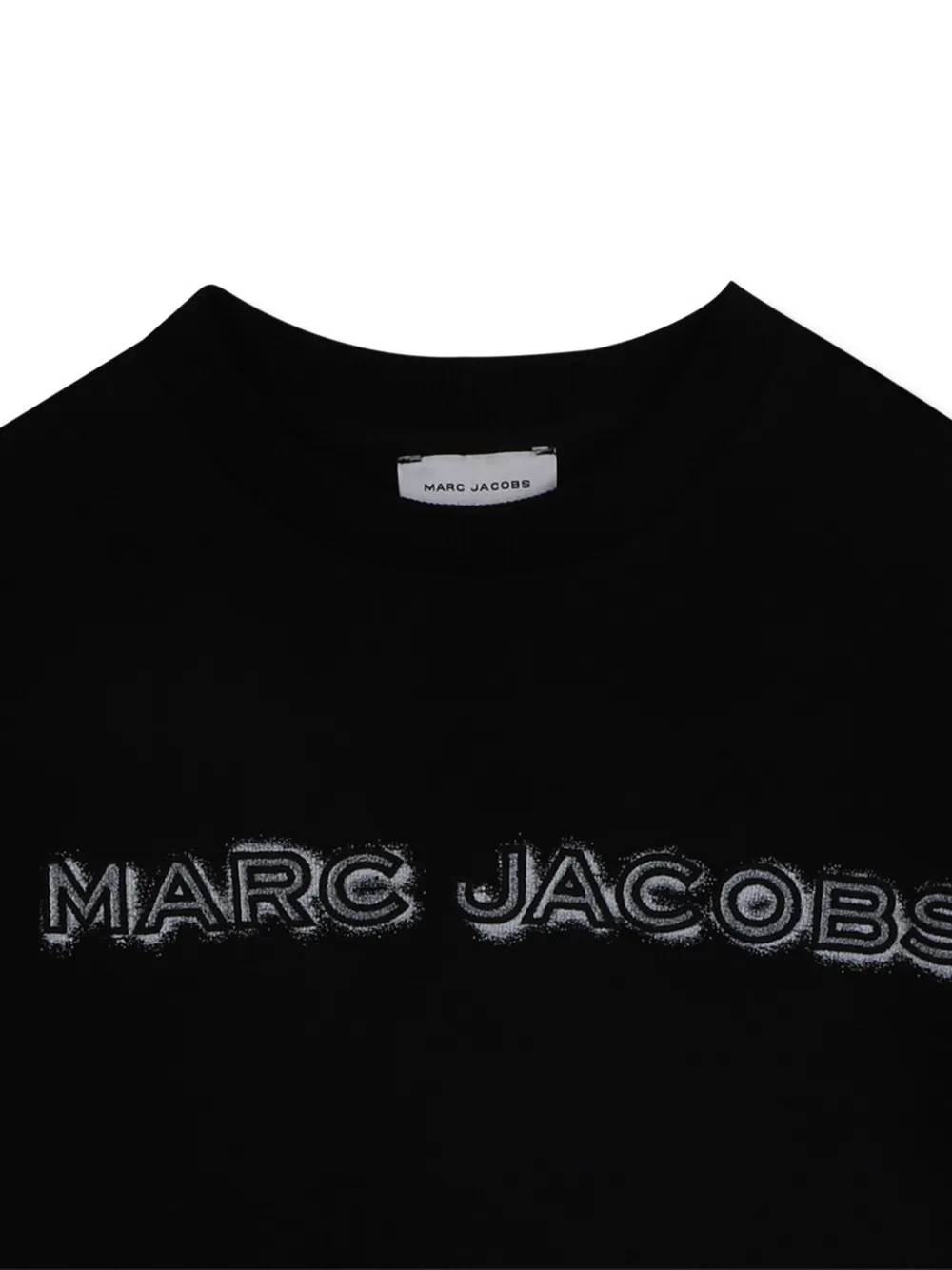 Marc Jacobs Kids Sweater met geborduurd logo Zwart