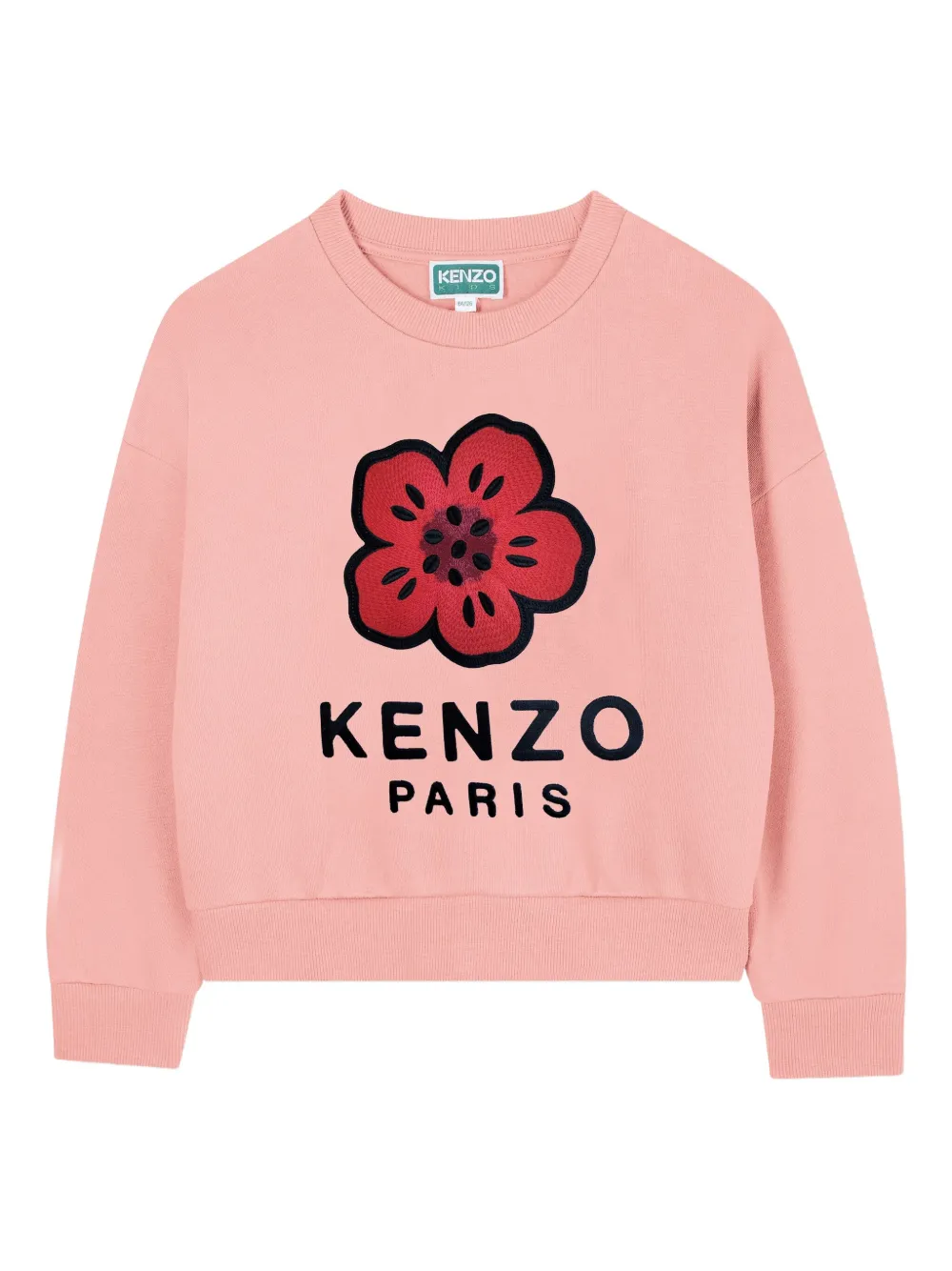 Kenzo Kids Boke Flower sweater Roze