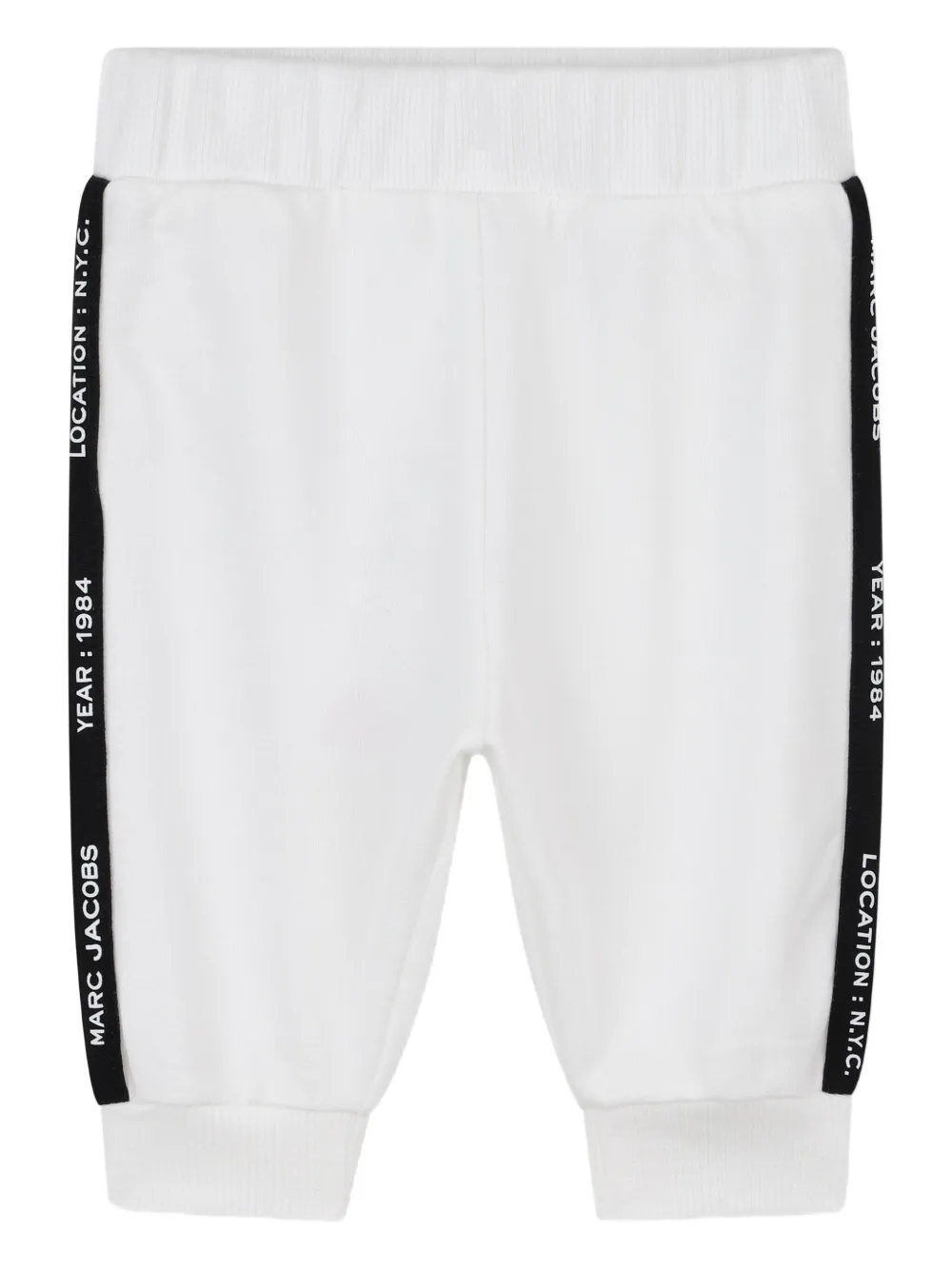 Marc Jacobs Kids Trainingspak met contrasterende streep Wit